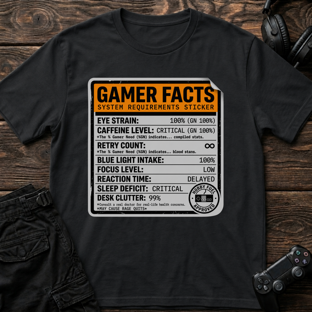 Gamer Facts T-shirt