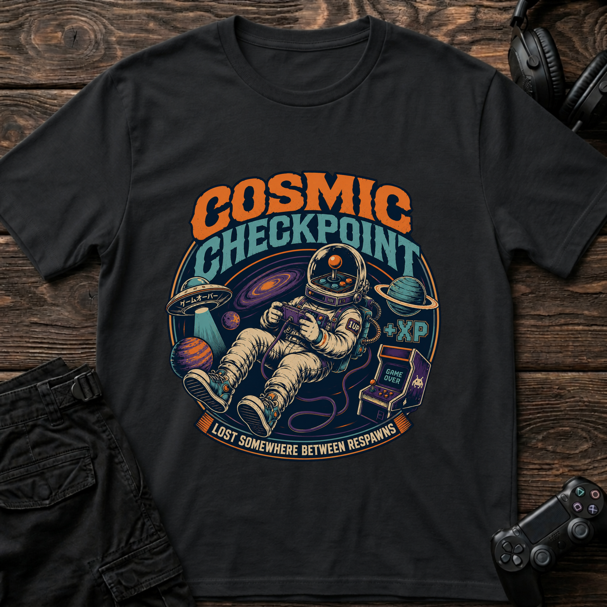 Cosmic Checkpoint T-shirt