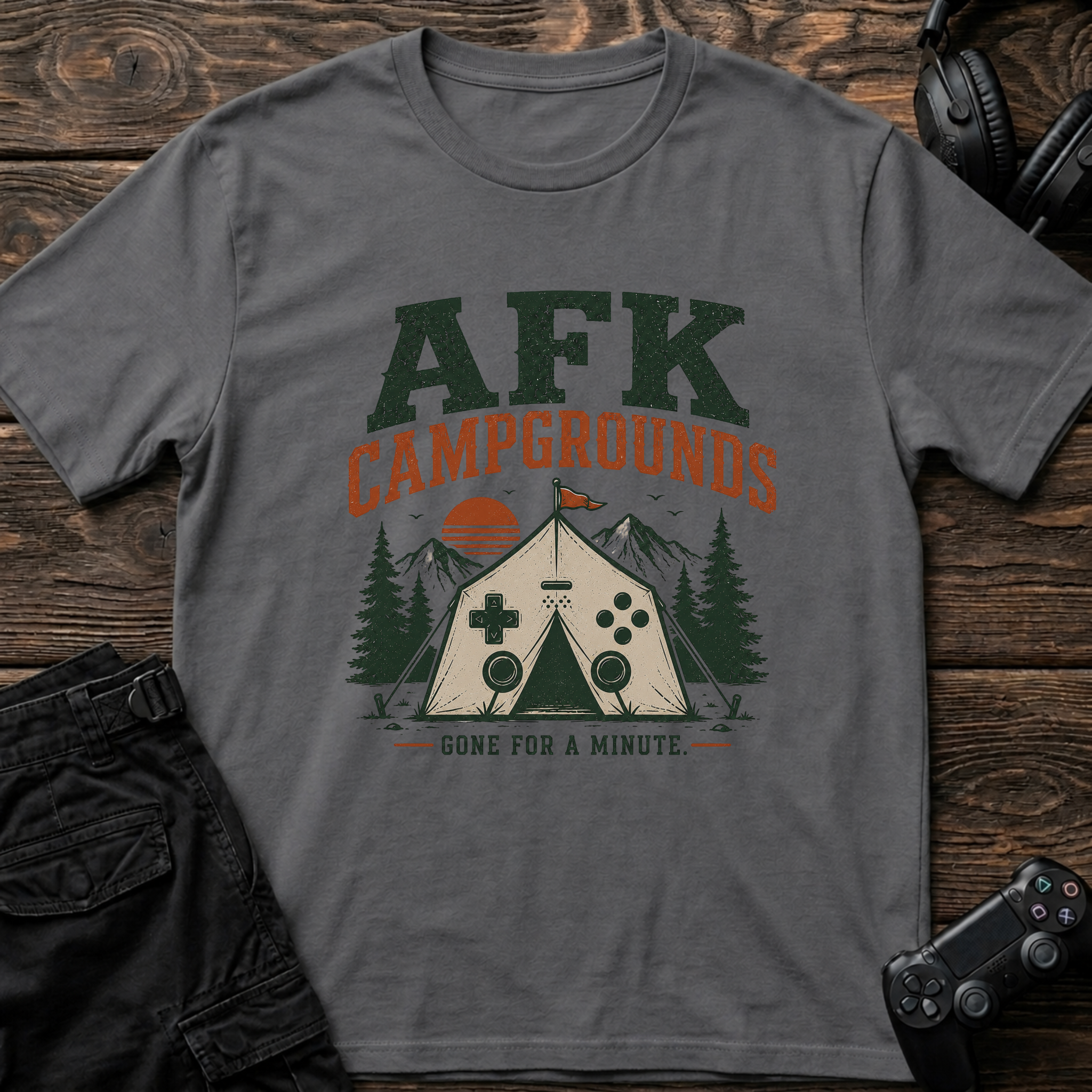 AFK Campgrounds T-shirt