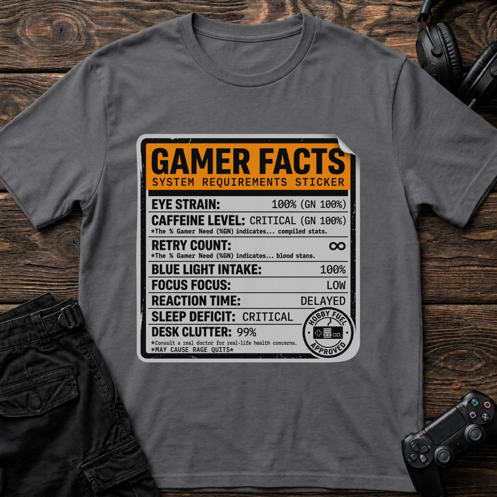 Gamer Facts T-shirt