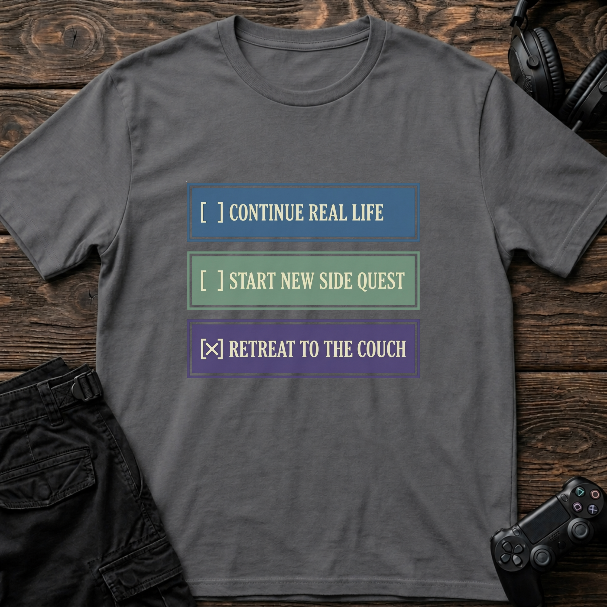 Life Menu T-shirt