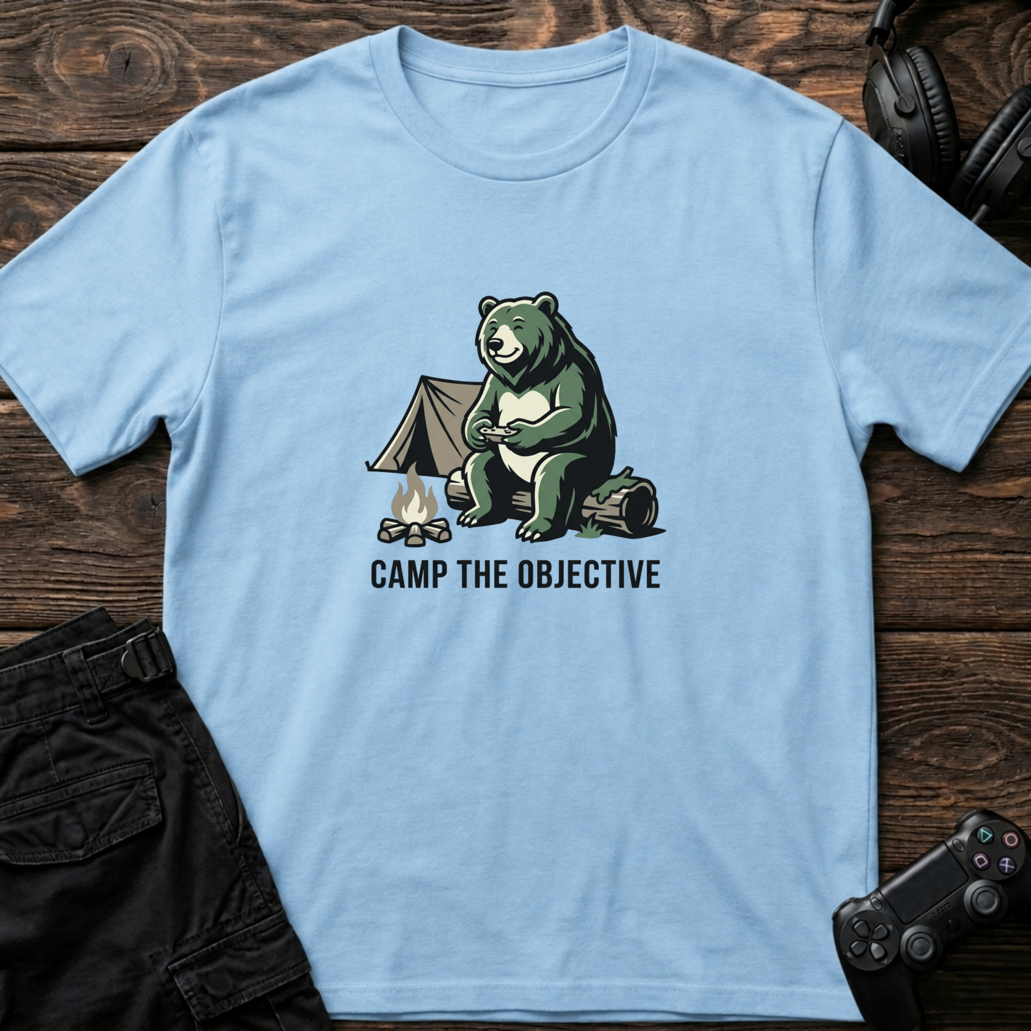 Camped Bear T-shirt