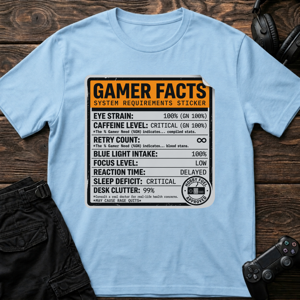 Gamer Facts T-shirt