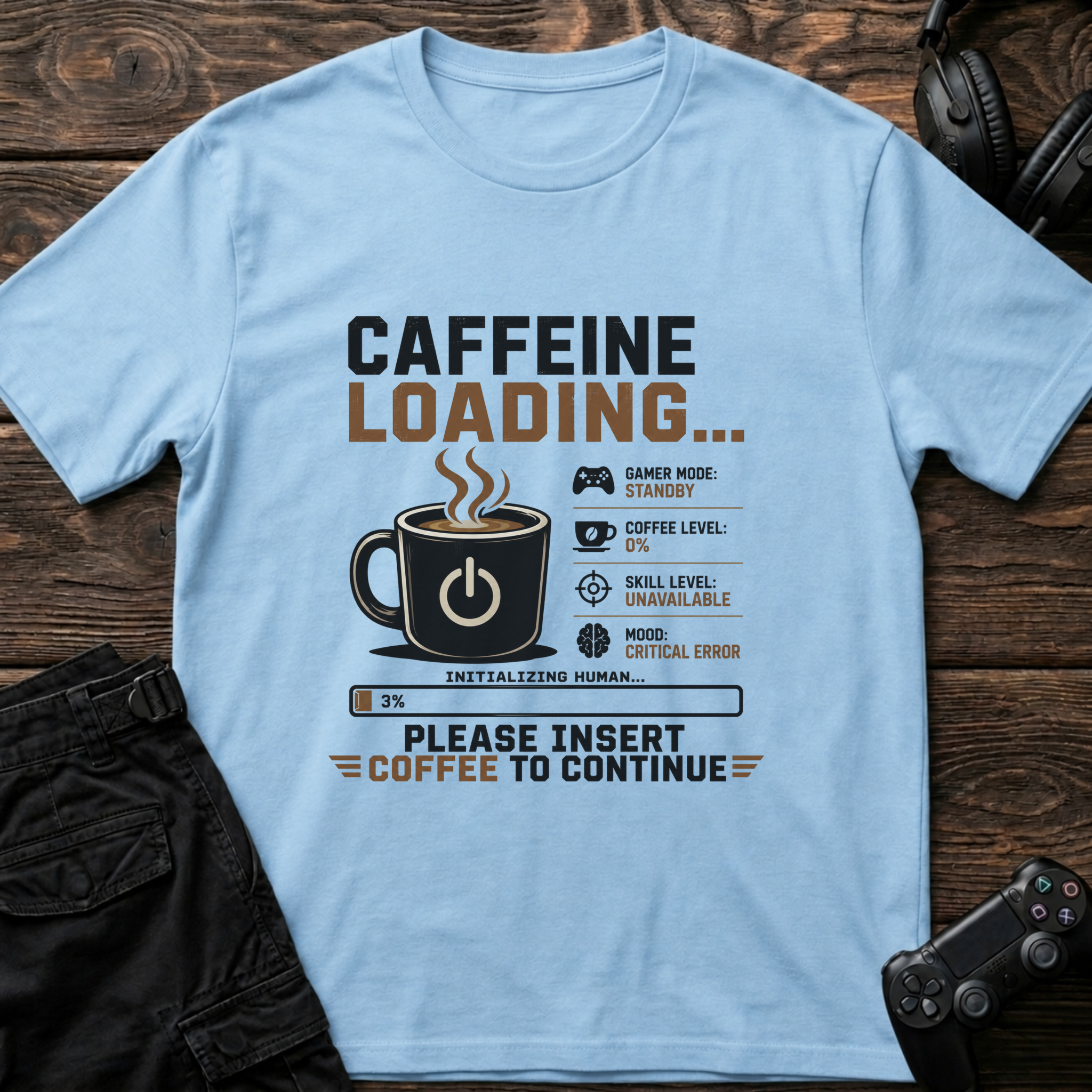 Insert Coffee T-shirt