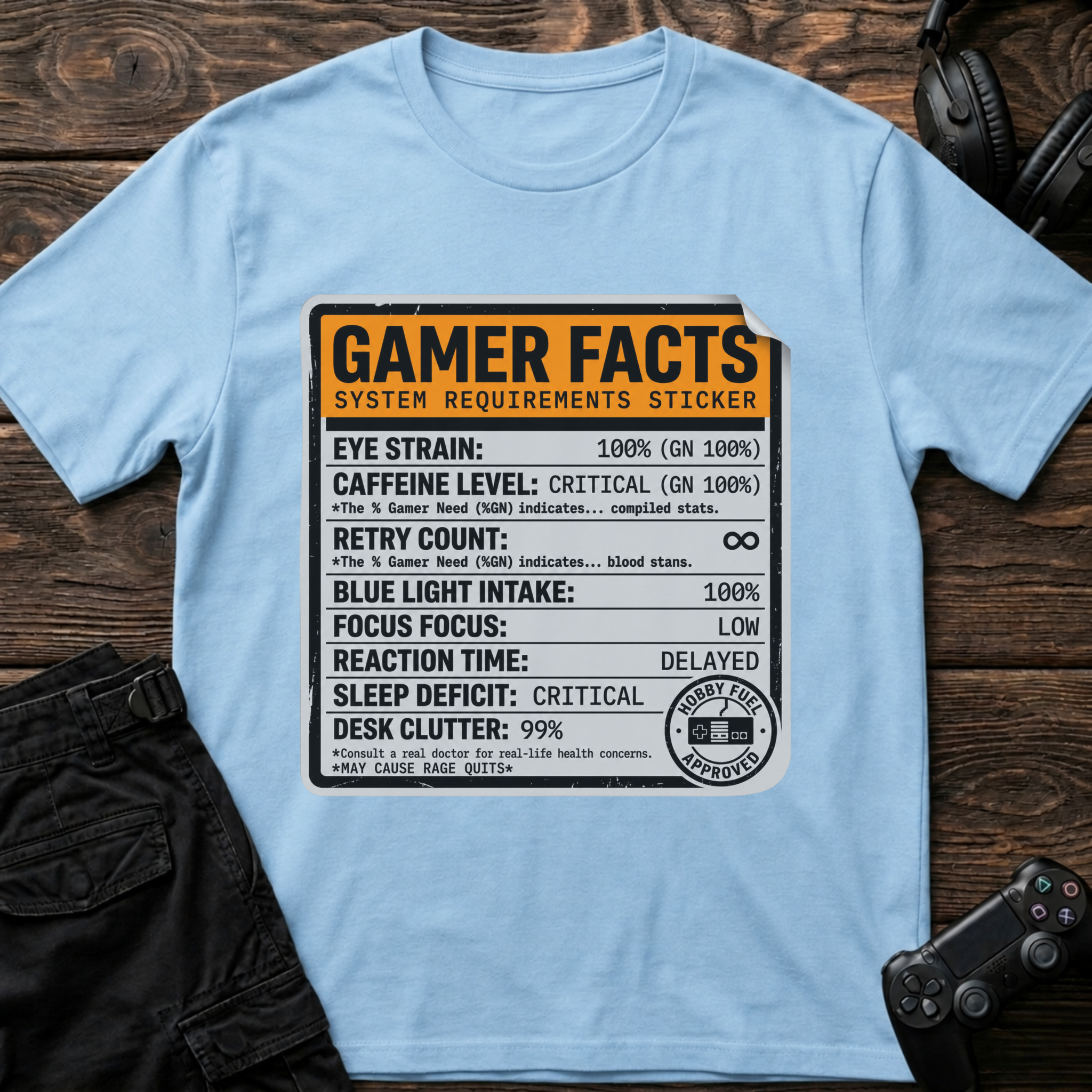 Gamer Facts T-shirt