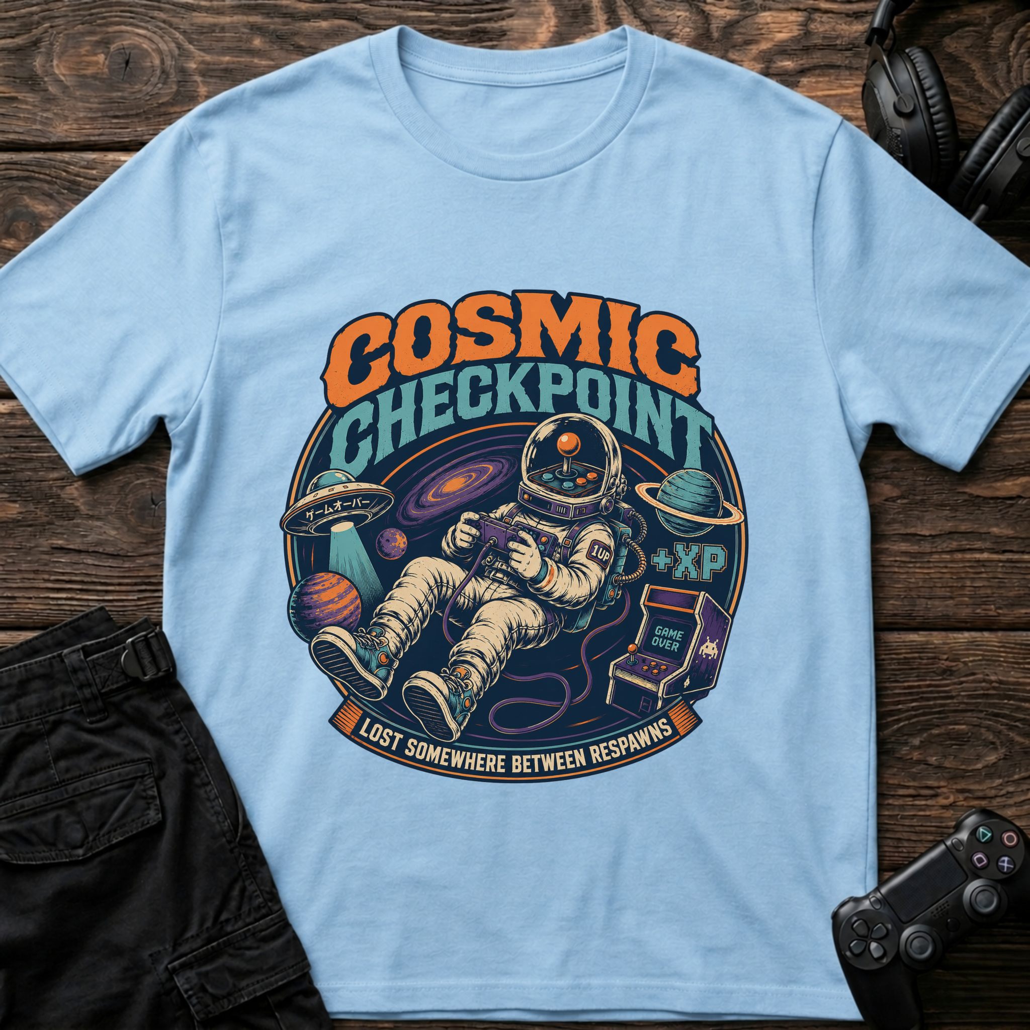 Cosmic Checkpoint T-shirt
