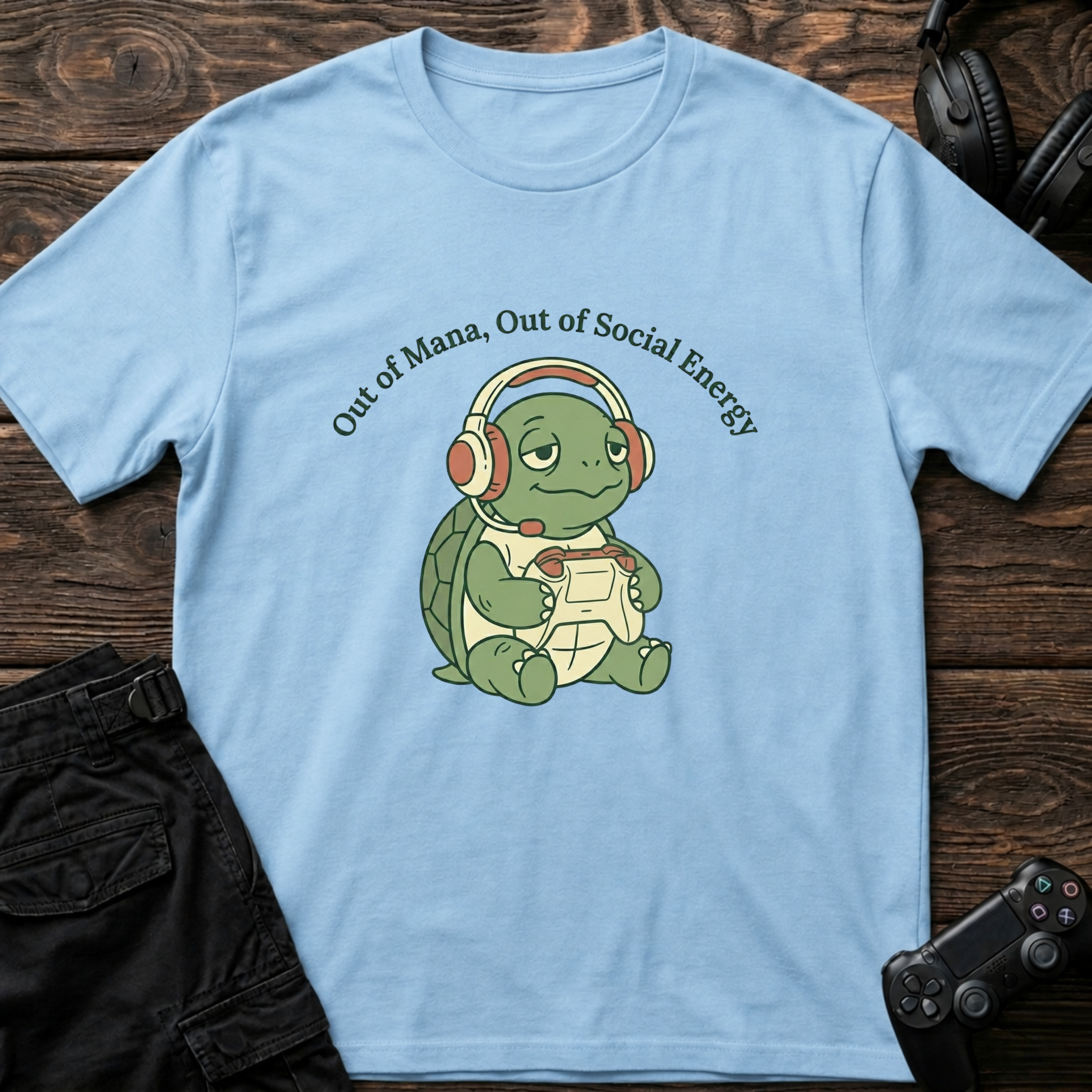 Idle Turtle  T-shirt