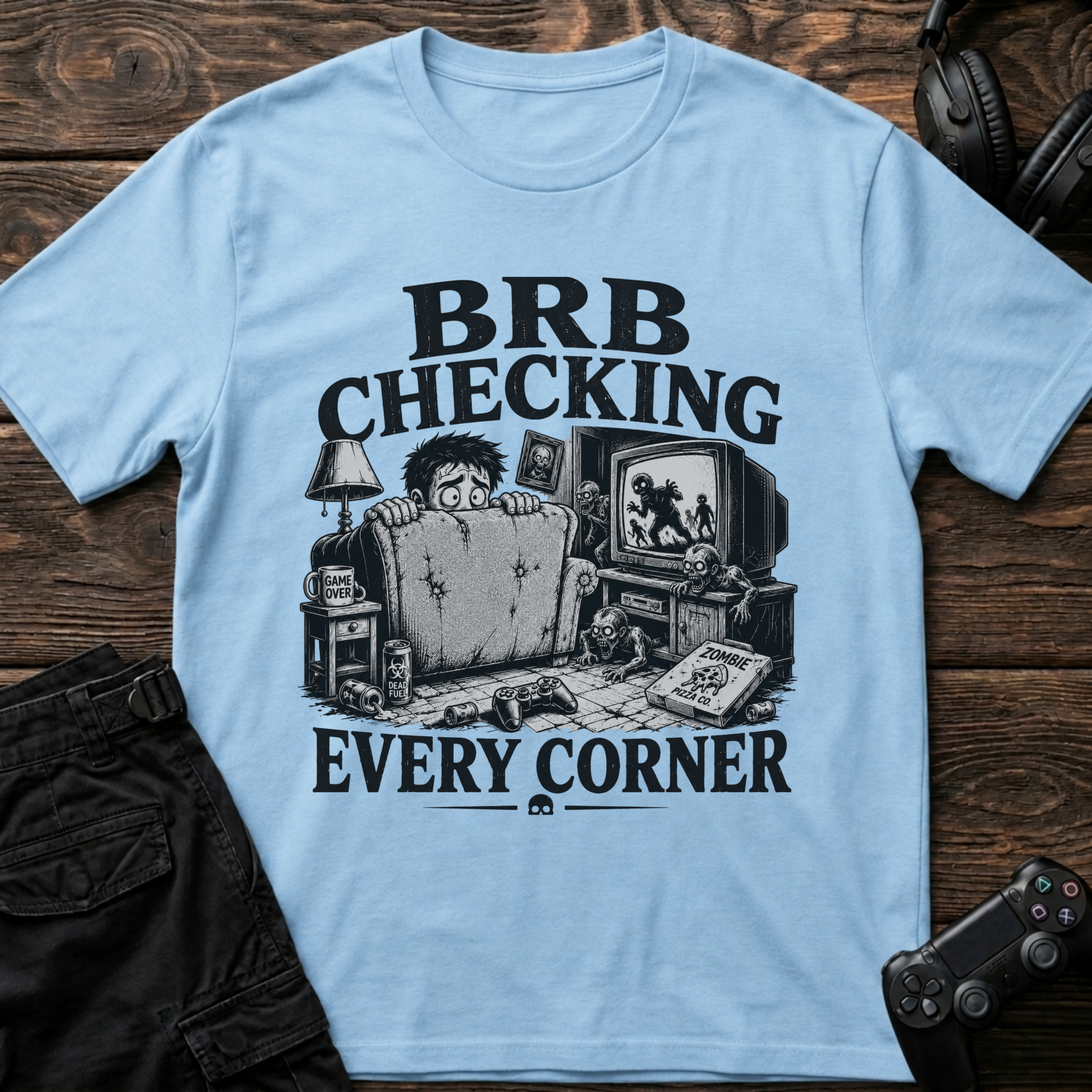 Zombie Panic T-shirt