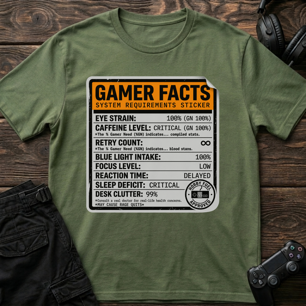 Gamer Facts T-shirt