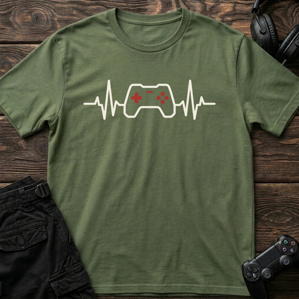 Heartbeat Gamer T-Shirt
