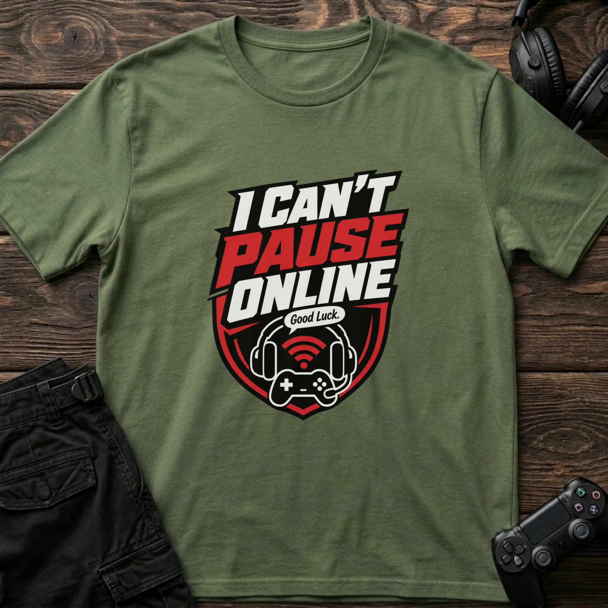 Pause Denied T-shirt