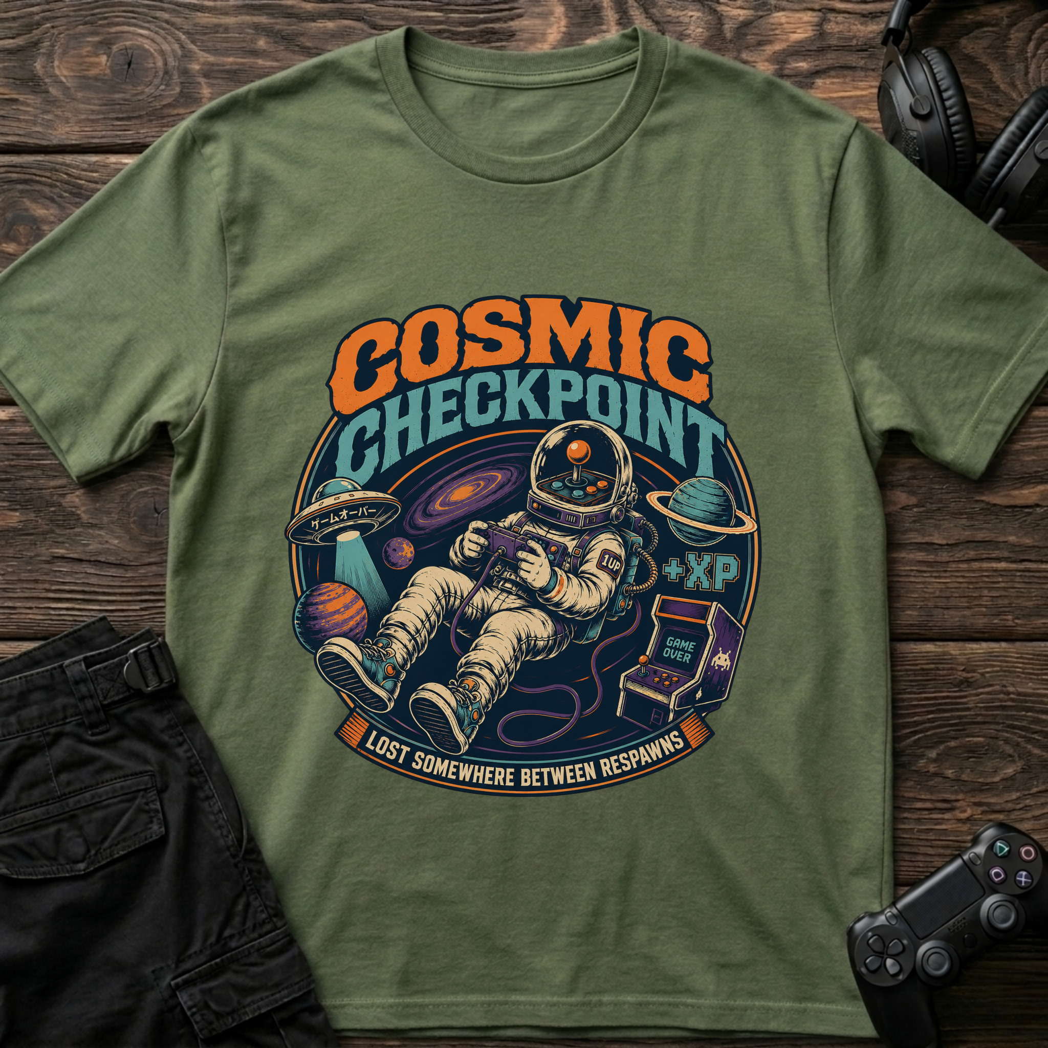 Cosmic Checkpoint T-shirt