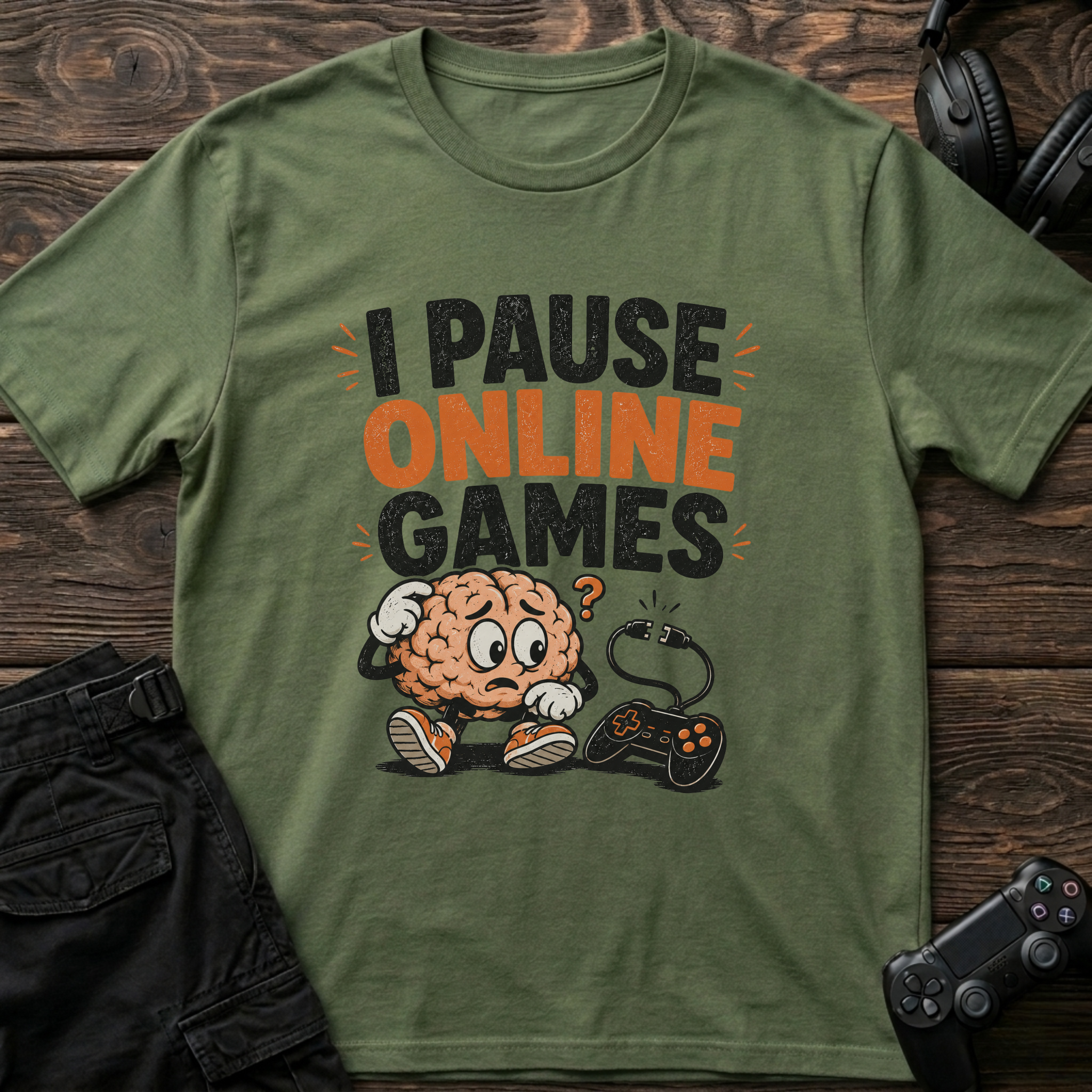 Brain Queue T-shirt