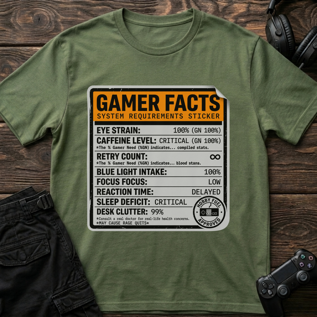 Gamer Facts T-shirt