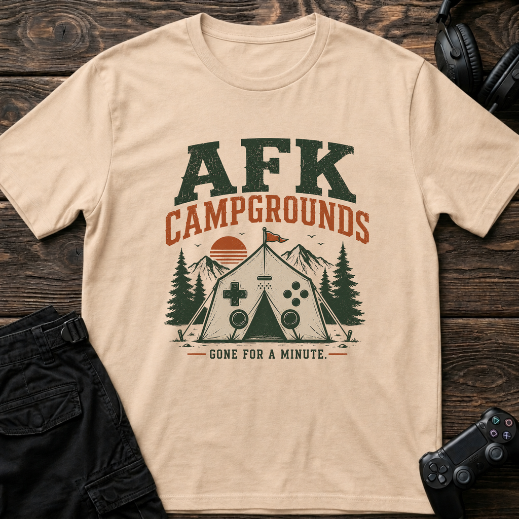 AFK Campgrounds T-shirt