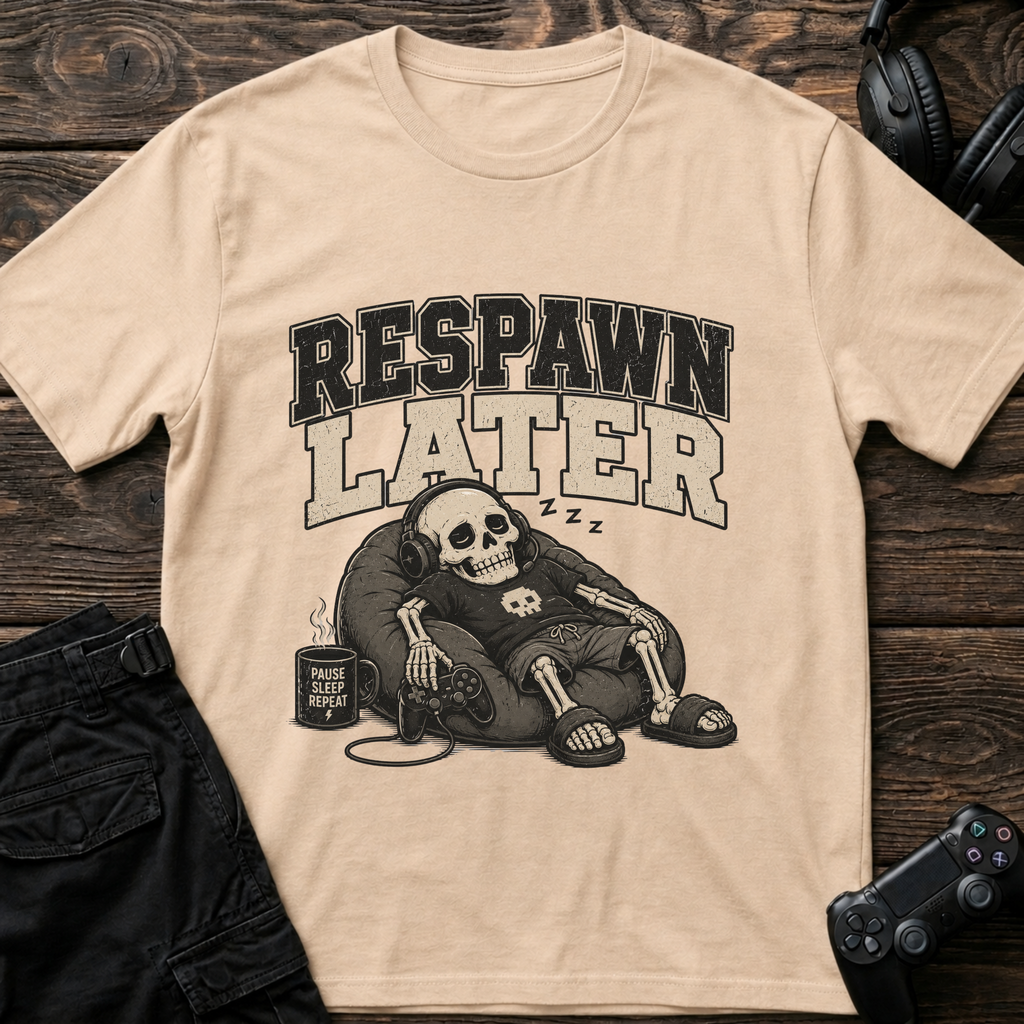 Respawn Later T-shirt