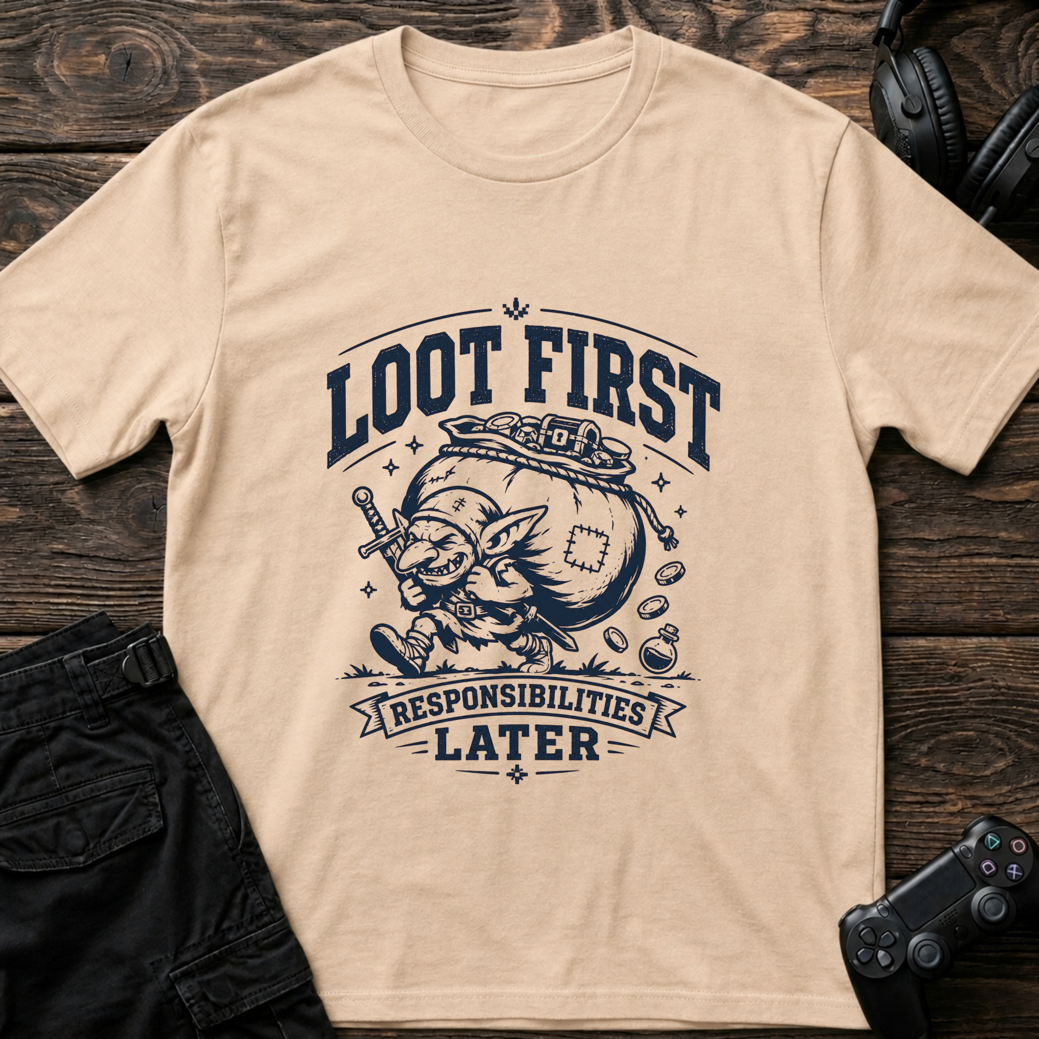 Loot First T-shirt