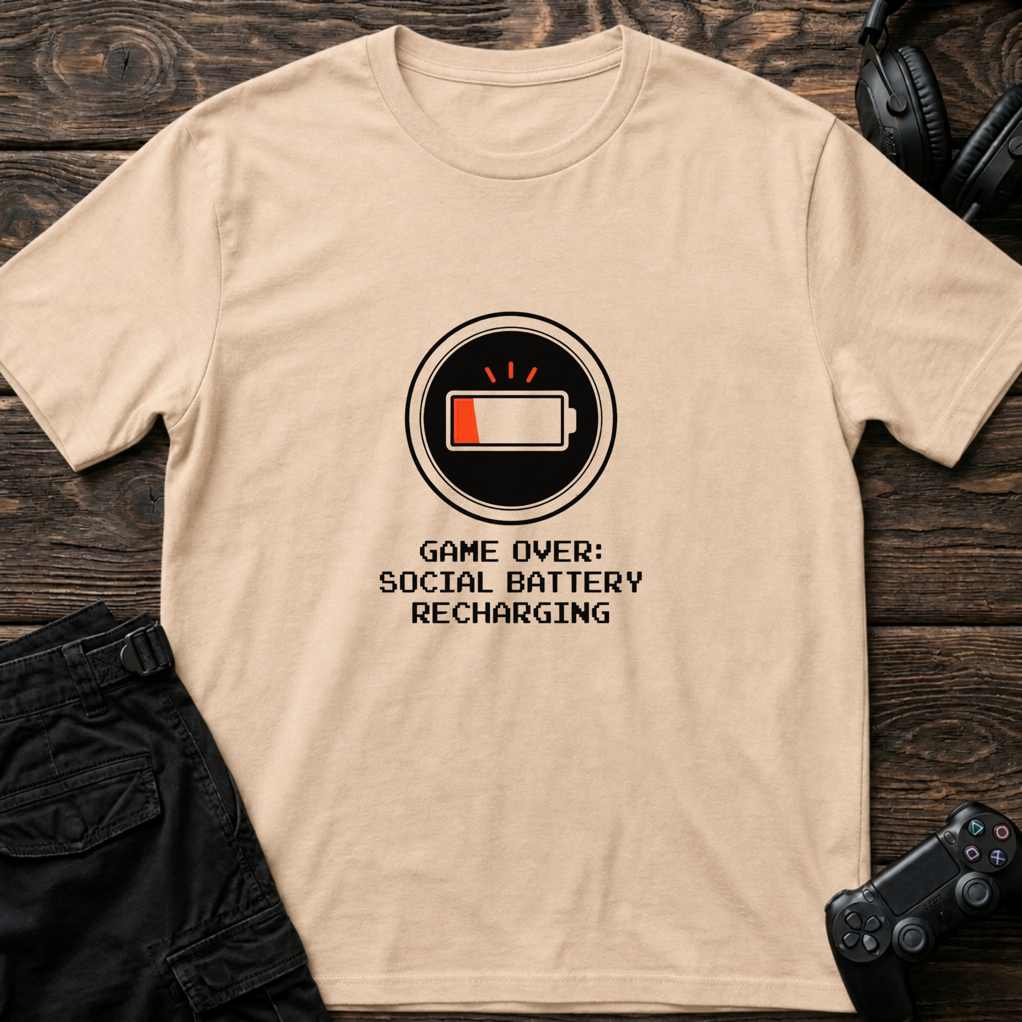 Social Battery T-shirt