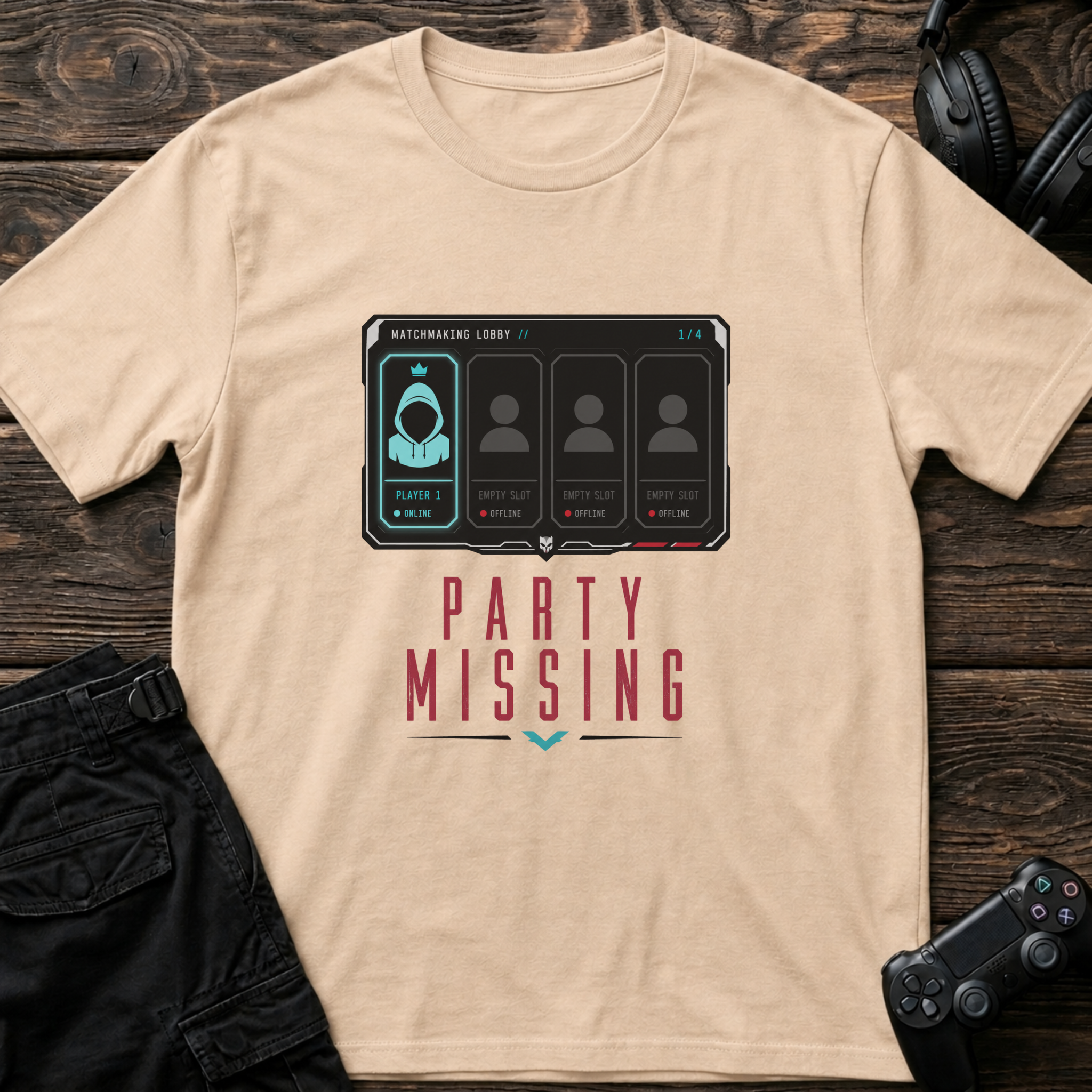 Party Missing T-shirt