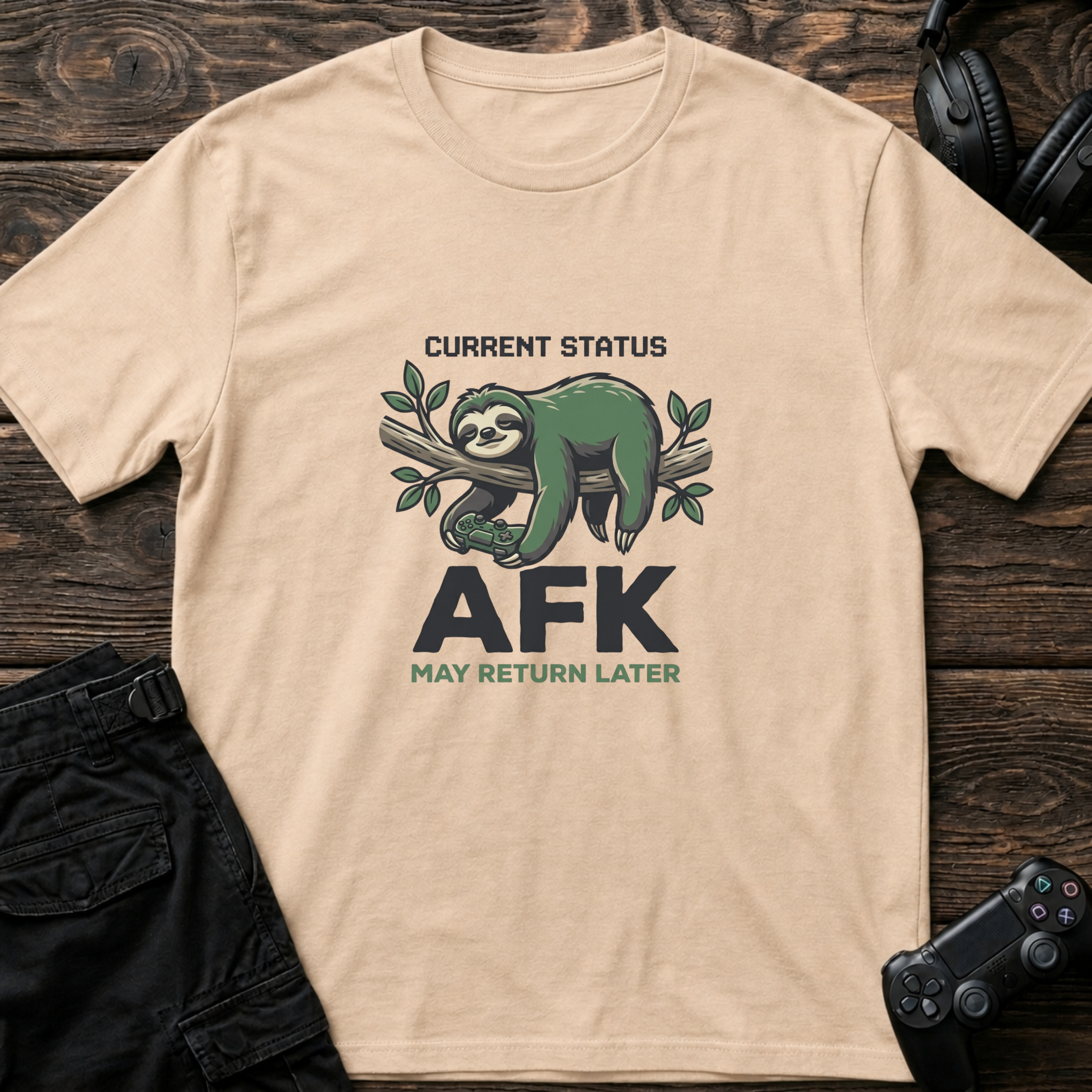 AFK Sloth T-shirt