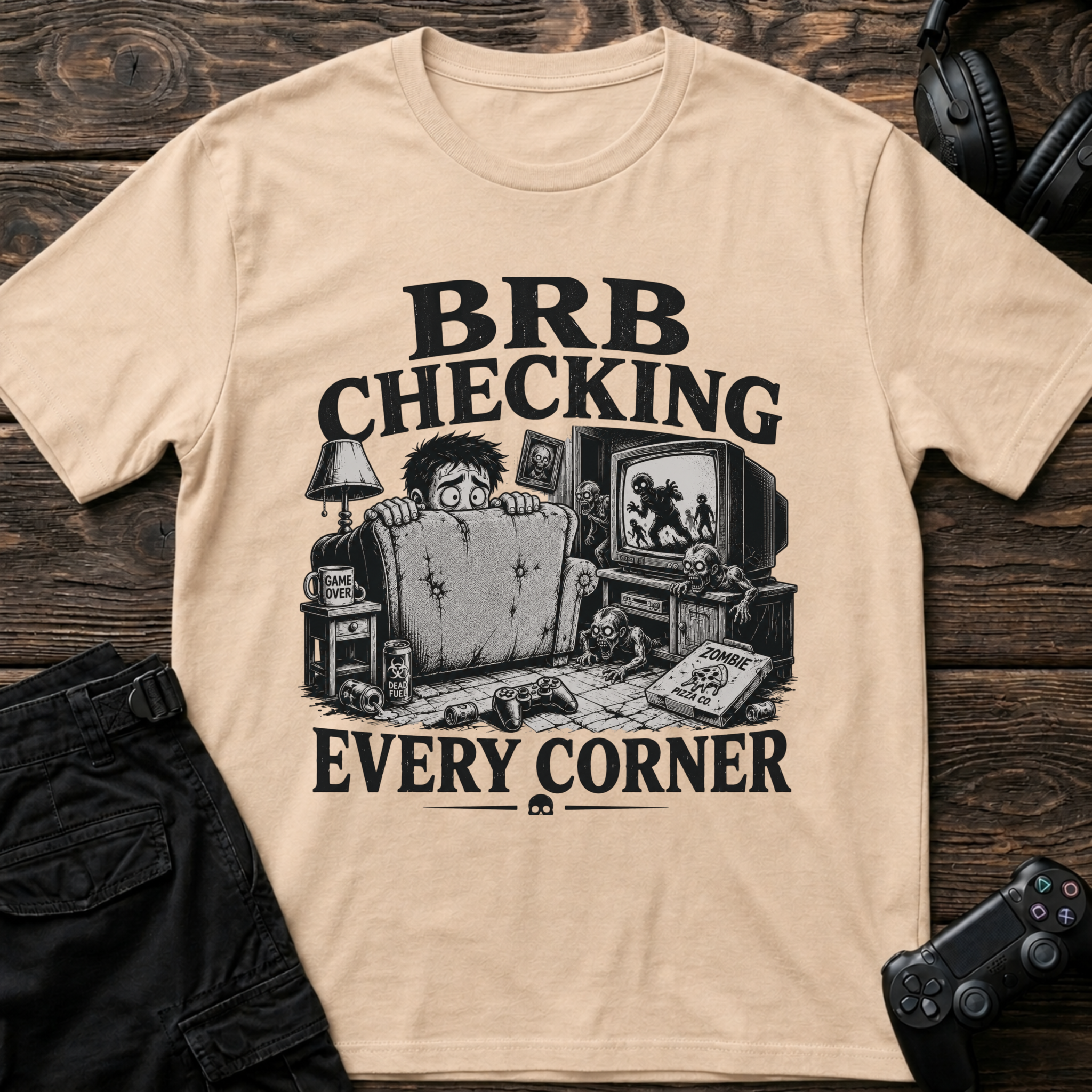 Zombie Panic T-shirt