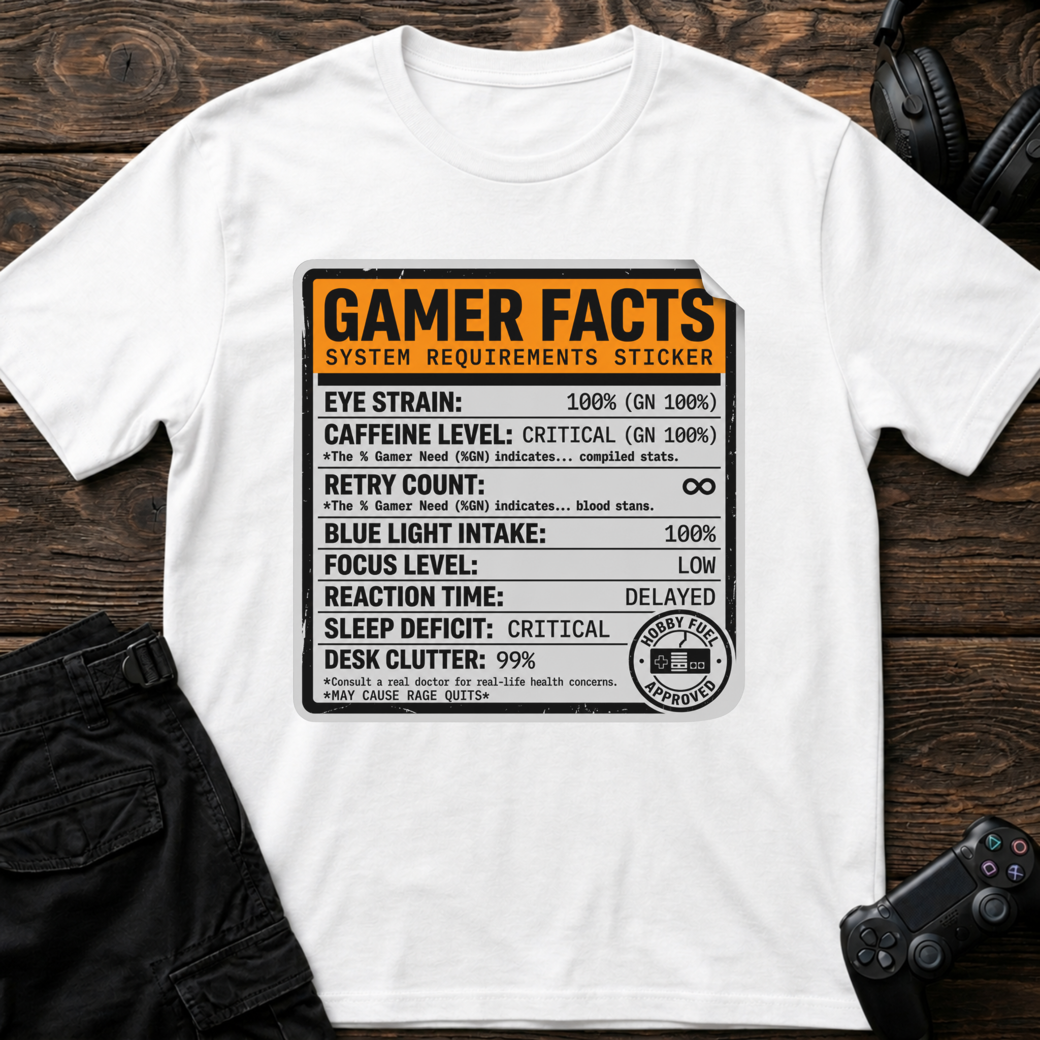 Gamer Facts T-shirt
