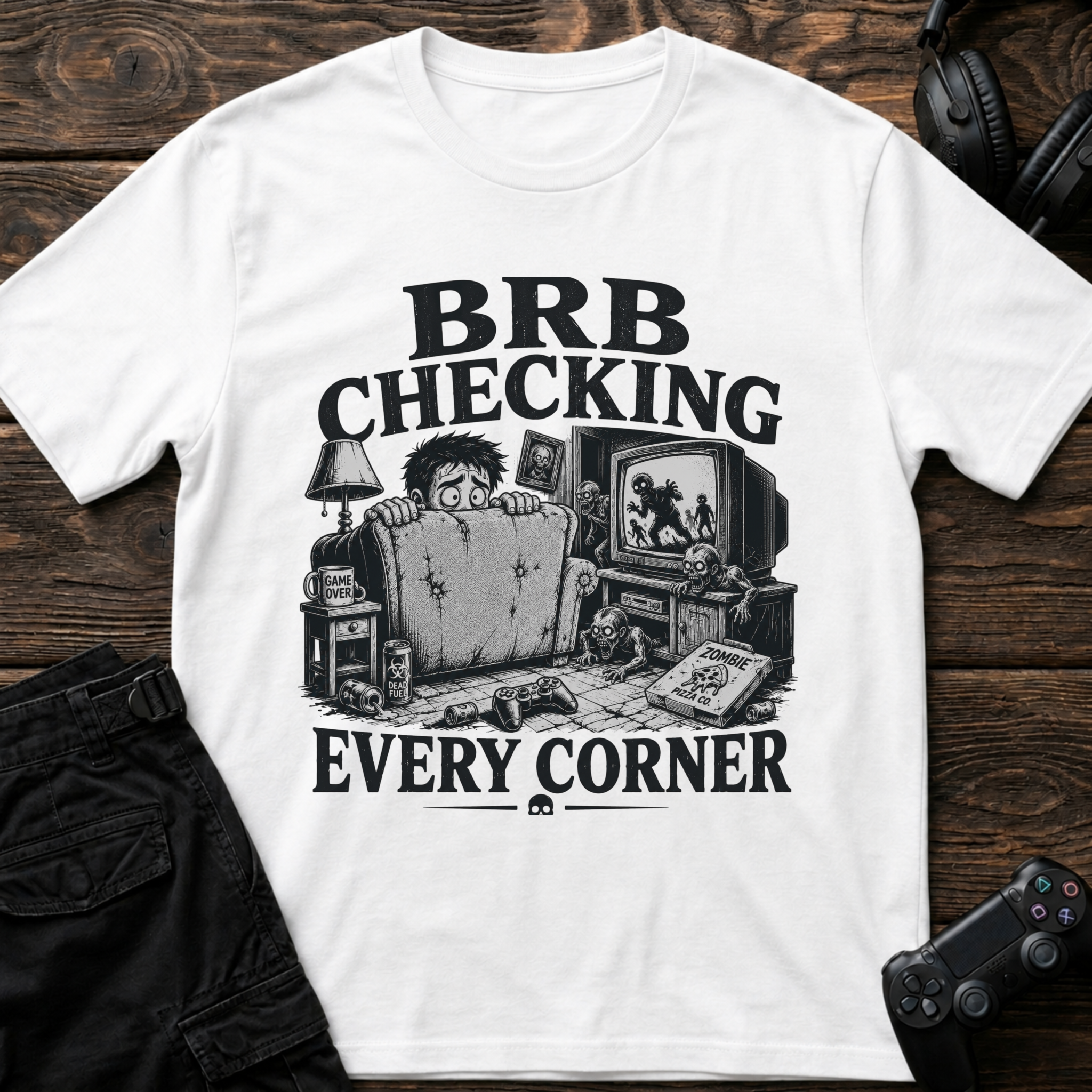 Zombie Panic T-shirt