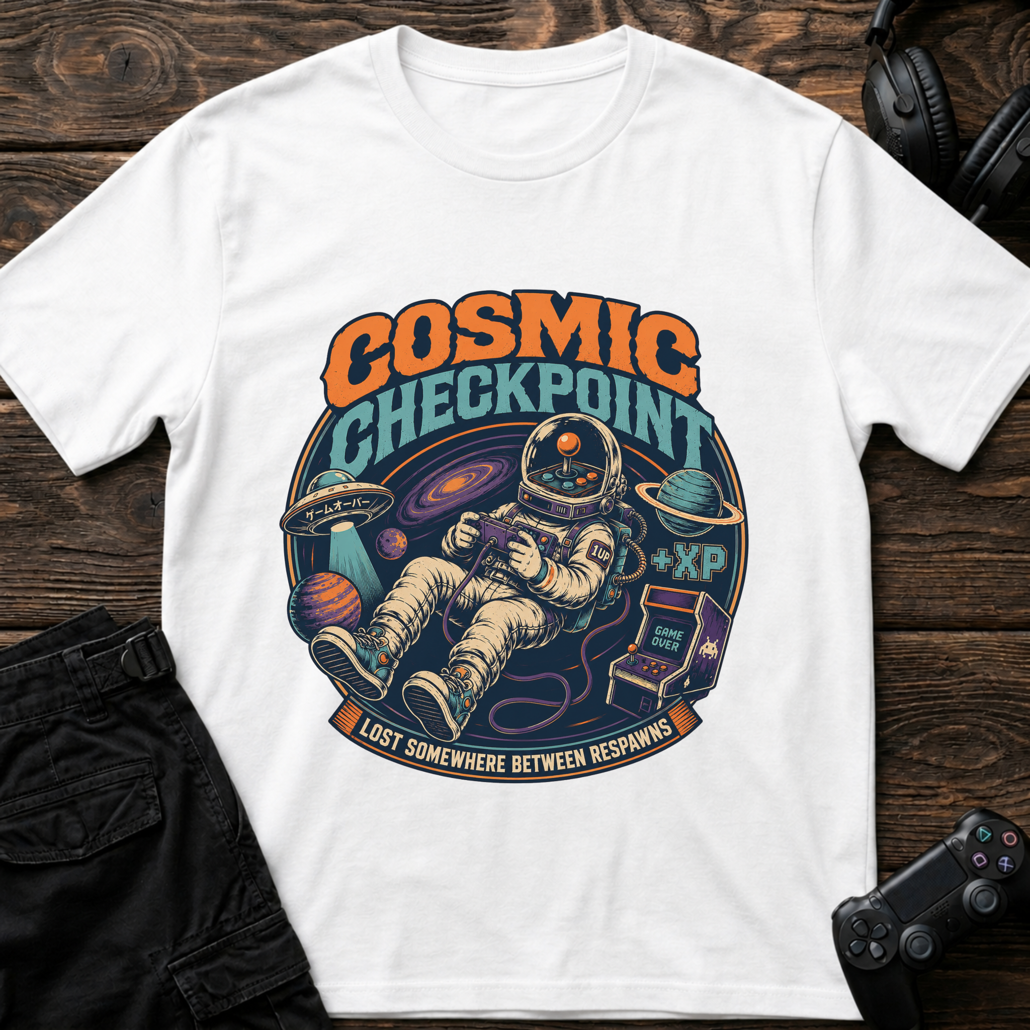 Cosmic Checkpoint T-shirt