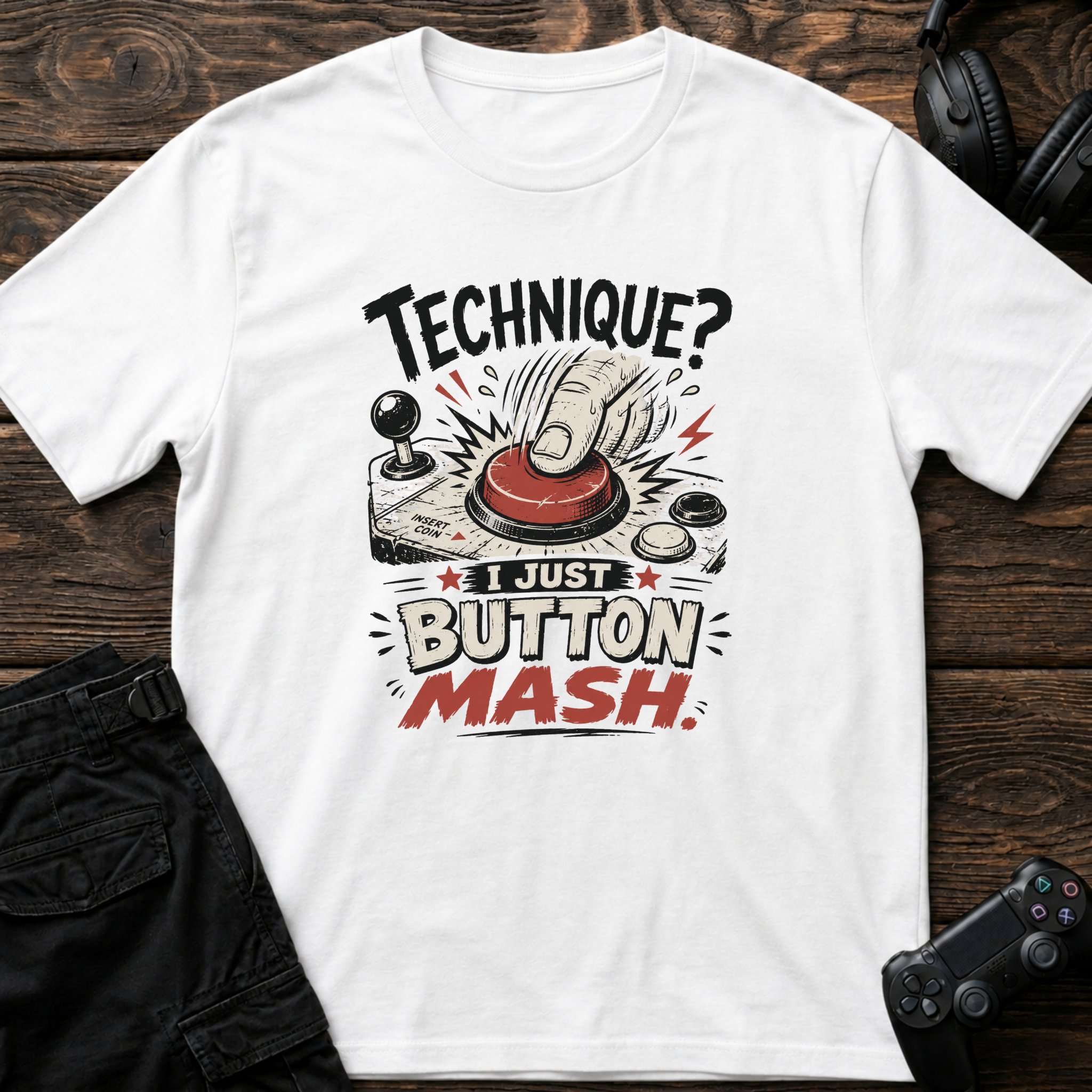 Button Mash T-shirt