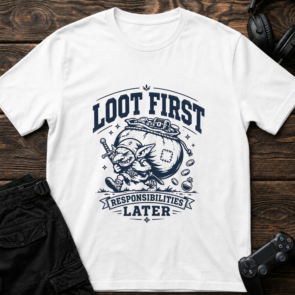 Loot First T-shirt