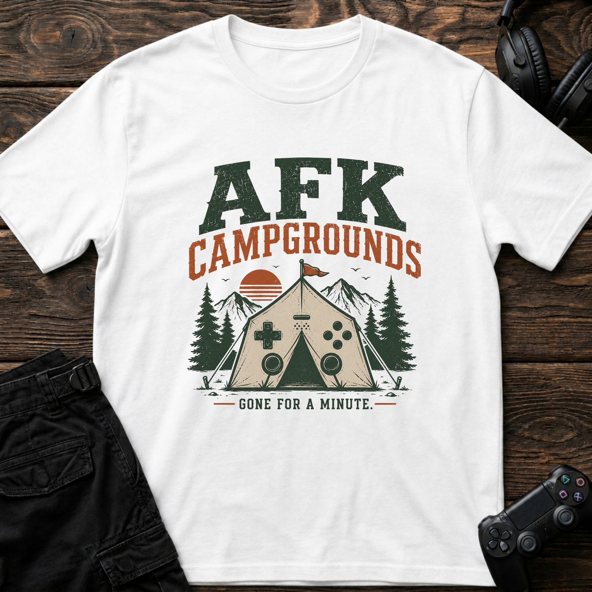 AFK Campgrounds T-shirt