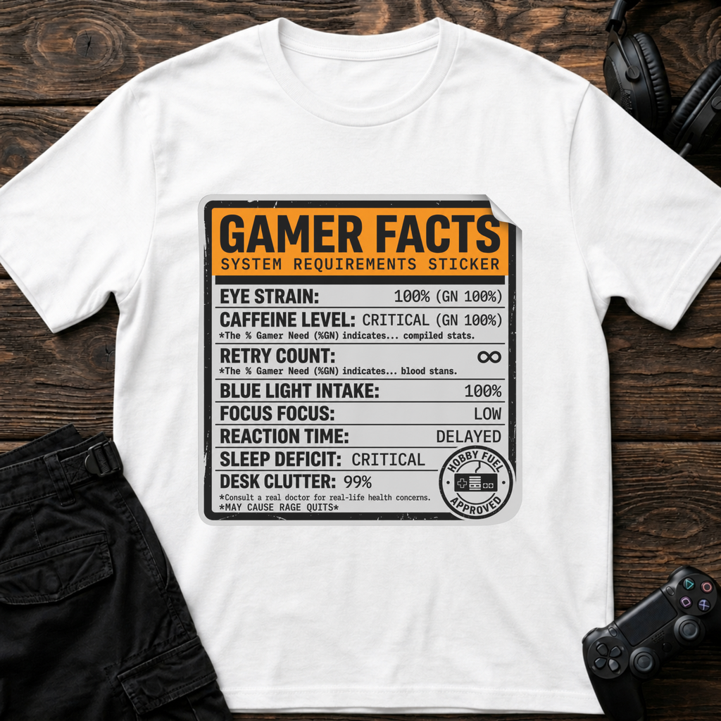 Gamer Facts T-shirt