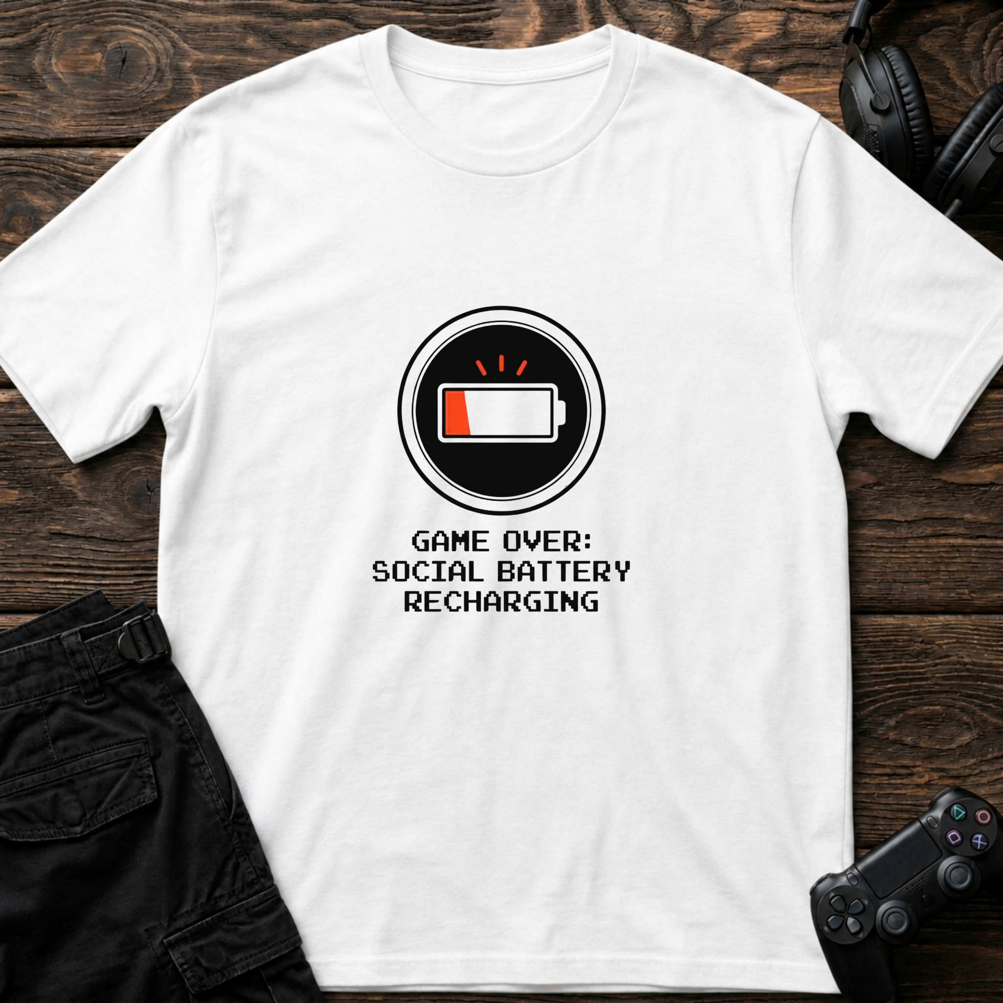 Social Battery T-shirt