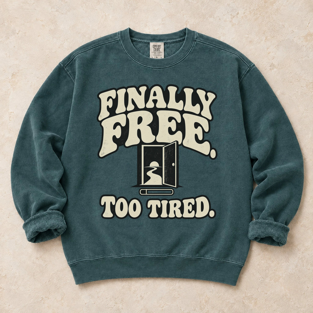 Blue Spruce gaming sweatshirt. An open doorway delivers finally free, too tired.