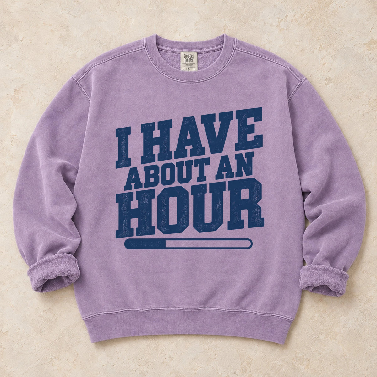 Orchid gaming sweatshirt. I have about an hour, with a short progress bar for a limited gaming window.